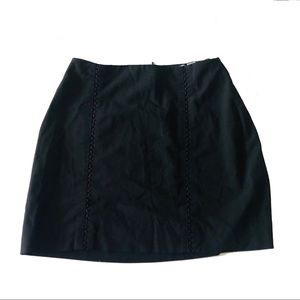 Cache Skirts - Vintage Cache black mini skirt size 0 Cache Skirts - Vintage Cache black mini skirt size 0